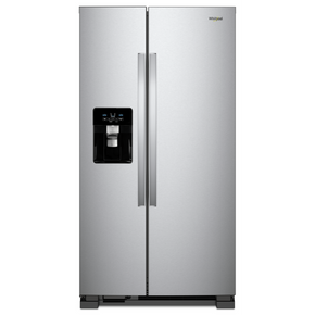 Whirlpool® 36-inch Wide Side-by-Side Refrigerator - 25 cu. ft. WRS335SDHM