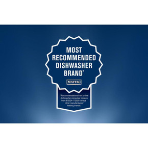 Maytag® Stainless steel tub dishwasher with Dual Power Filtration MDB4949SKW