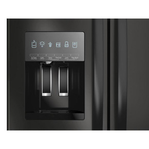 Whirlpool® 36-Inch Wide French Door Bottom Mount Refrigerator - 25 cu. ft. WRFF3436RB