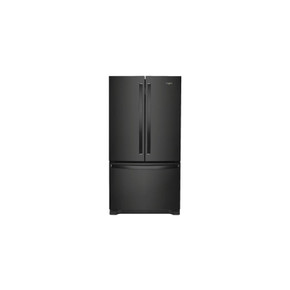 Whirlpool® 36-Inch Wide Counter-Depth French Door Bottom Mount Refrigerator - 20 cu. ft. WRFC2036RB