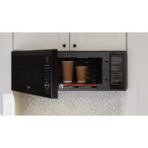 Whirlpool® 1.1 cu. ft. Smart Low Profile Microwave Hood Combination with 450 CRM 4-Speed Venting YWMML5530RW