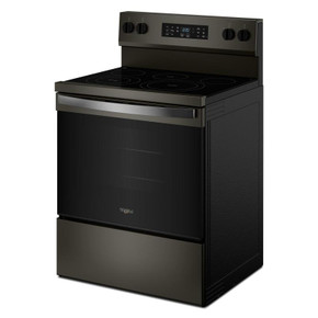 Whirlpool® 30-inch Electric Range with Air Cooking Technology YWFES5730SV Whirlpool® 30-inch Electric Range with Air Cooking Technology YWFES5730SV