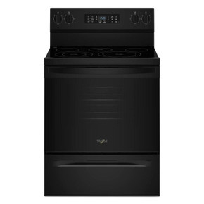 Whirlpool® 30-inch Electric Range with Air Cooking Technology YWFES5730SB