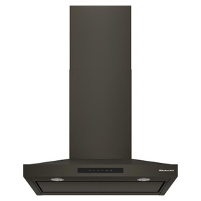 KitchenAid® 30-inch Wall-Mount, 4-Speed Canopy Hood KVWC730SBE