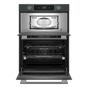 Kitchenaid® 30-inch Smart Electric Combo Wall Oven with Intelligent Cooking Camera - Juniper KOEC930SJP
