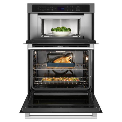 Maytag® 30-Inch Wall Oven Microwave Combo with EvenAir™ True Convection System - 6.4 Cu. Ft. MOEC4030TZ
