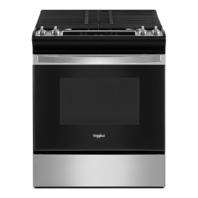 5.0 Cu. Ft. Whirlpool® Gas Range with Frozen Bake™ Technology WEG515S0LS