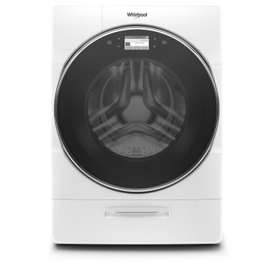 Whirlpool® 5.8 cu. ft. I.E.C. Smart Front Load Washer with Load & Go™ XL Plus Dispenser WFW9620HW