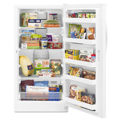 Whirlpool® 16 cu. ft. Upright Freezer with Frost-Free Defrost WZF57R16FW
