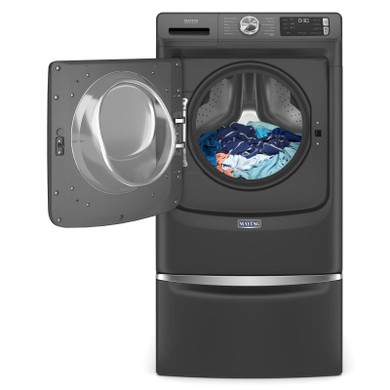 Maytag® Front Load Washer with Extra Power and 16-Hr Fresh Hold® option - 5.5 cu. ft. IEC MHW6630MBK