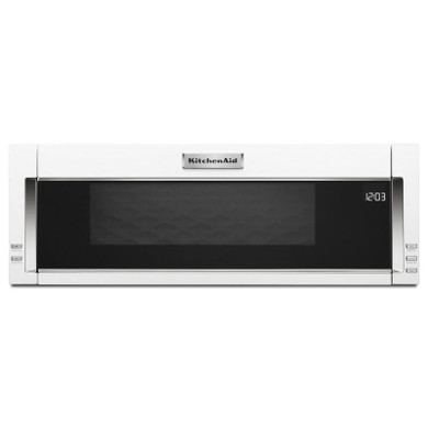 Kitchenaid® 900-Watt Low Profile Microwave Hood Combination YKMLS311HWH