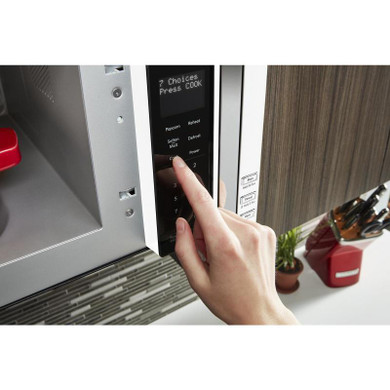 Kitchenaid® 900-Watt Low Profile Microwave Hood Combination YKMLS311HWH