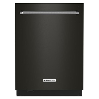 Kitchenaid® 44 dBA Dishwasher in PrintShield™ Finish with 360° Max Jets™ Third Rack KDTM604KBS