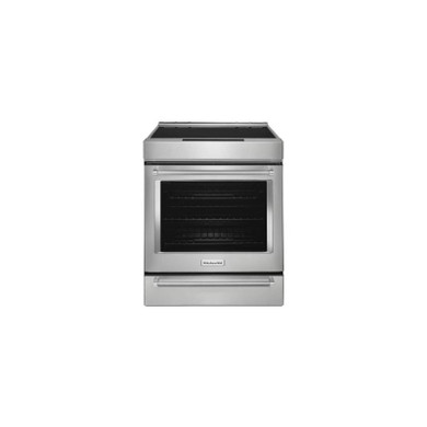 Kitchenaid® 30-Inch 4-Element Induction Slide-In Convection Range with Air Fry KSIS730PSS
