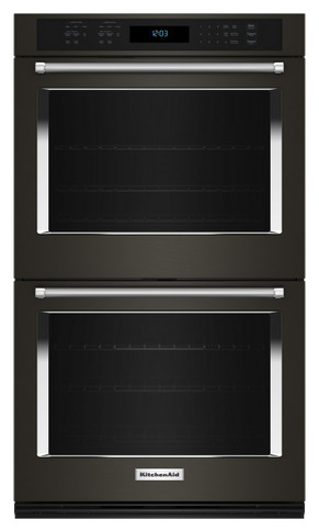 KitchenAid® 30" Double Wall Oven with Air Fry Mode KOED530PBS