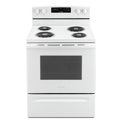 Amana® 30-inch Electric Range with Self-Clean Option YACR4503SFW