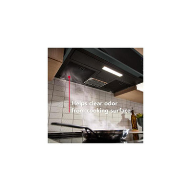 Kitchenaid® Smart Low Profile Microwave Hood Combination with Dual Fan Ventilation YKMML550RJP