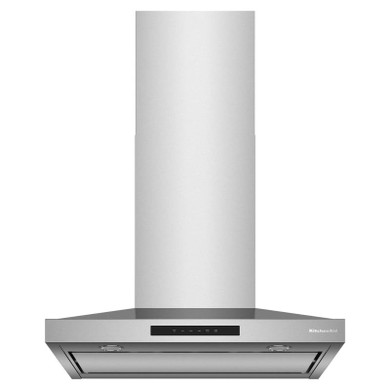 KitchenAid® 30-inch Wall-Mount, 4-Speed Canopy Hood KVWC730SSS