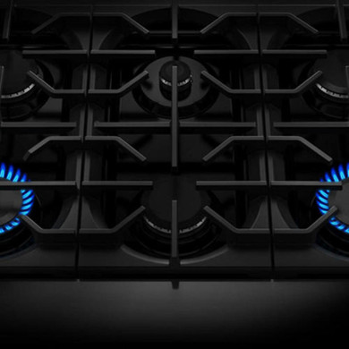 Kitchenaid® 36-Inch 6 Burner Commercial-Style Dual Fuel Range with No Preheat Air Fry Mode KFDS936SAG
