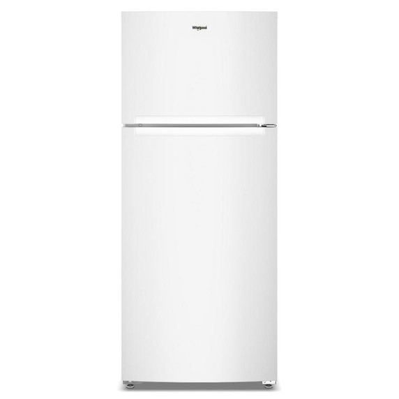 Whirlpool® 28-inch Wide Top Freezer Refrigerator with Total Coverage Cooling- 18.0 Cu. Ft. WRTX5118TW