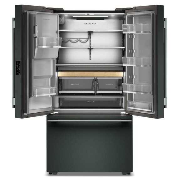 Kitchenaid® Counter-Depth French Door Refrigerator with Intelligent Auto Fill KRFC536SJP