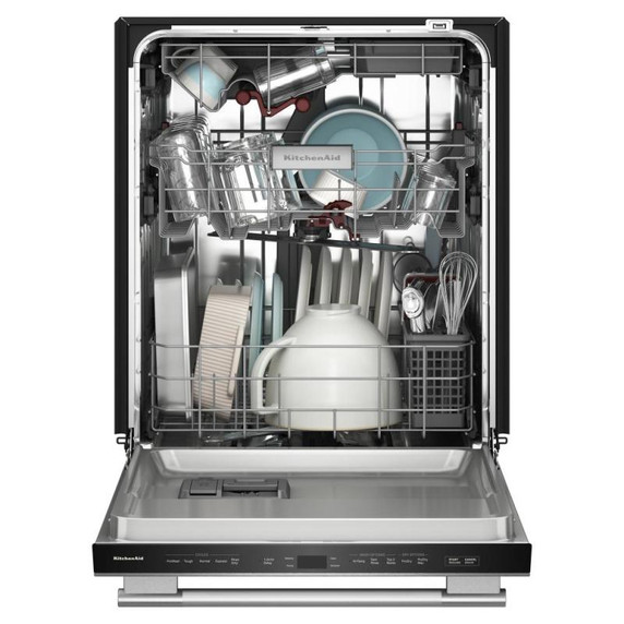 KitchenAid® 360° Max Jets™ Third Rack Dishwasher with 90-Minute Normal Cycle KDTS464SPS