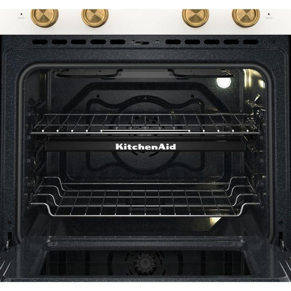 Kitchenaid® 5.3 Cu. Ft. Slide-in Electric Range with Two Even-Heat™ Hyper Elements and Convection Cooking Modes YKSES530SPL