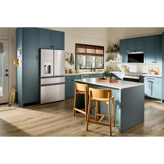 Whirlpool® 36-inch True Counter Depth 3-Door French Door Refrigerator with Nugget Ice - 23.4 cu. ft. WRFC7436TZ
