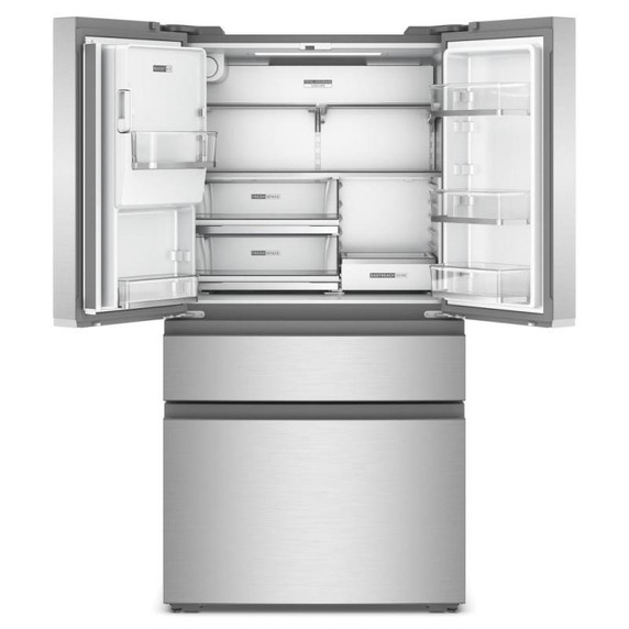 Whirlpool® 36-inch True Counter Depth 4-Door French Door Refrigerator with Nugget Ice - 22 cu. ft. WRMC7436TZ