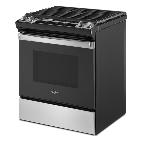 5.0 Cu. Ft. Whirlpool® Gas Range with Frozen Bake™ Technology WEG515S0LS 5.0 Cu. Ft. Whirlpool® Gas Range with Frozen Bake™ Technology WEG515S0LS