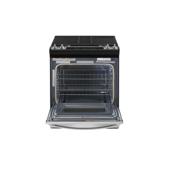 5.0 Cu. Ft. Whirlpool® Gas Range with Frozen Bake™ Technology WEG515S0LS