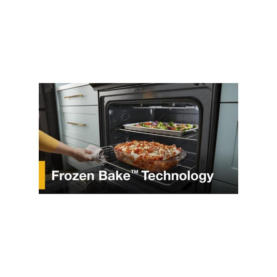 5.0 Cu. Ft. Whirlpool® Gas Range with Frozen Bake™ Technology WEG515S0LS