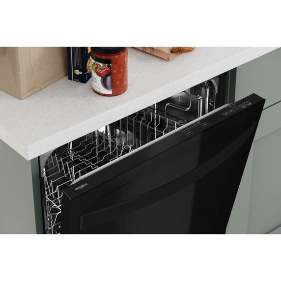 Whirlpool® 24” Dishwasher with AI Intelligent Wash and Tall Top Rack WDT740SALB