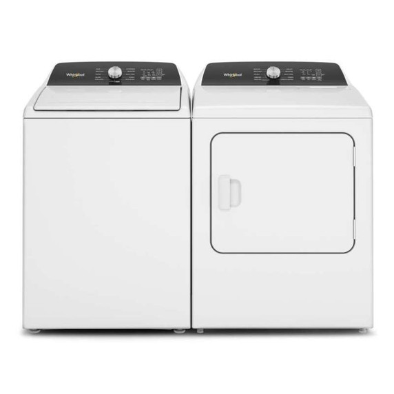 Whirlpool® 7.0 Cu. Ft. Top Load Gas Moisture Sensing Dryer WGD5010LW