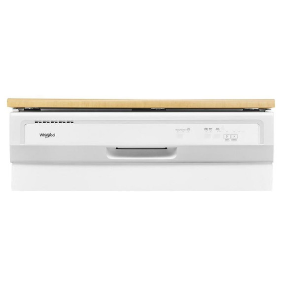 Whirlpool® Heavy-Duty Dishwasher with 1-Hour Wash Cycle WDP370PAHW