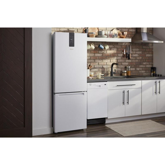 Whirlpool® 24-inch Wide Garage-Ready Bottom-Freezer Refrigerator - 12.9 cu. ft. WRB533CZJW