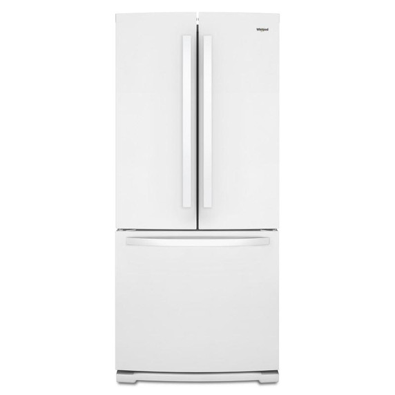 Whirlpool® 30-inch Wide French Door Refrigerator - 20 cu. ft. WRF560SFHW