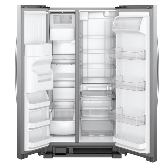 Whirlpool® 36-inch Wide Side-by-Side Refrigerator - 25 cu. ft. WRS325SDHZ