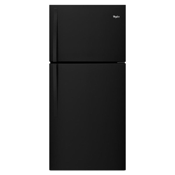Whirlpool® 30" Wide Top-Freezer Refrigerator with LED Interior Lighting WRT549SZDB