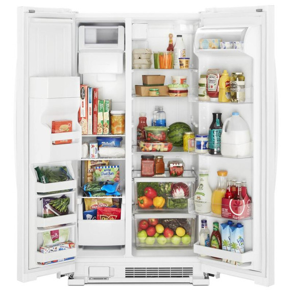 Whirlpool® 33-inch Wide Side-by-Side Refrigerator - 21 cu. ft. WRS331SDHW
