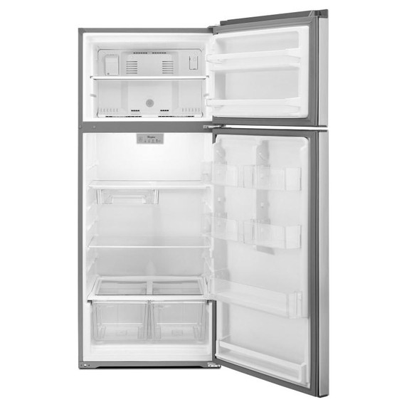 Whirlpool® 28-inch Wide Refrigerator Compatible With The EZ Connect Icemaker Kit – 18 Cu. Ft. WRT518SZFG