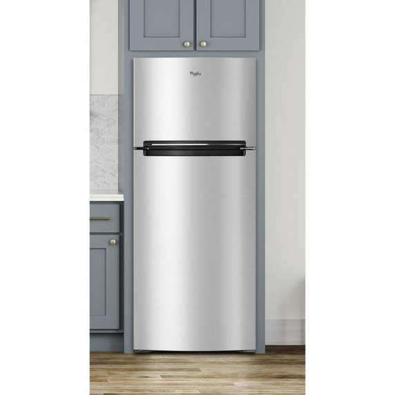 Whirlpool® 28-inch Wide Refrigerator Compatible With The EZ Connect Icemaker Kit – 18 Cu. Ft. WRT518SZFG