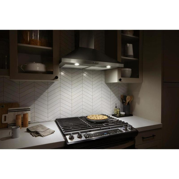 Whirlpool® ENERGY STAR® Certified 30" Chimney Wall Mount Range Hood WVW73UC0LS
