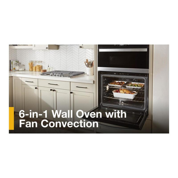 Whirlpool® 5.7 Total Cu. Ft. Combo Wall Oven with Air Fry When Connected WOEC5027LZ