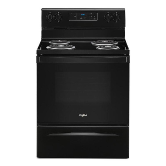 4.8 cu. ft. Whirlpool® electric range with Keep Warm setting YWFC150M0JB 4.8 cu. ft. Whirlpool® electric range with Keep Warm setting YWFC150M0JB