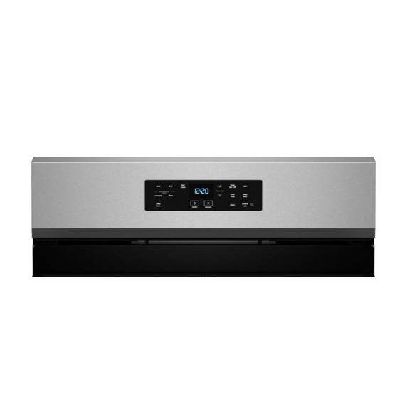 Whirlpool® 30-inch Self Clean Gas Range with No Preheat Mode WFGS3530RS