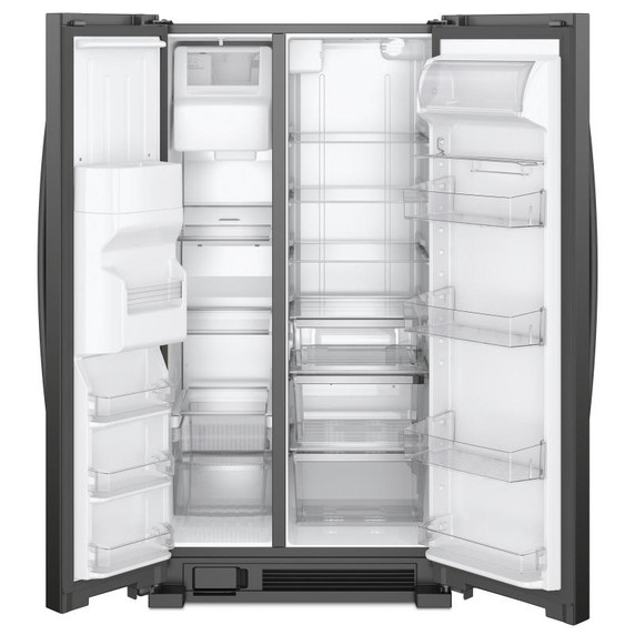 Whirlpool® 36-inch Wide Side-by-Side Refrigerator - 25 cu. ft. WRS325SDHB