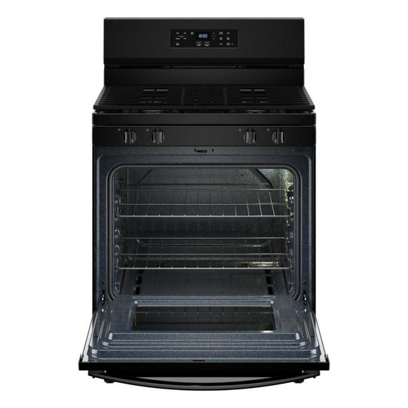 Whirlpool® 30-inch Self Clean Gas Range with No Preheat Mode WFGS3530RB