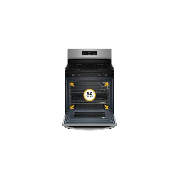 Whirlpool® 30-inch Self Clean Gas Range with No Preheat Mode WFGS3530RB