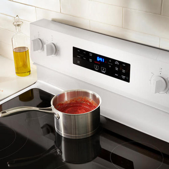 Whirlpool® 30-inch Electric Range with Steam Clean YWFES3330RW